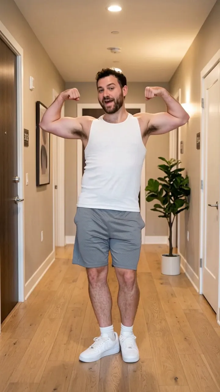 Big Guy AI dance example made from one photo