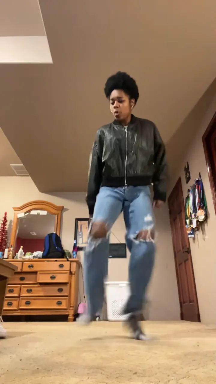 The original Can Can dance by @thisisnotaprilatall on TikTok
