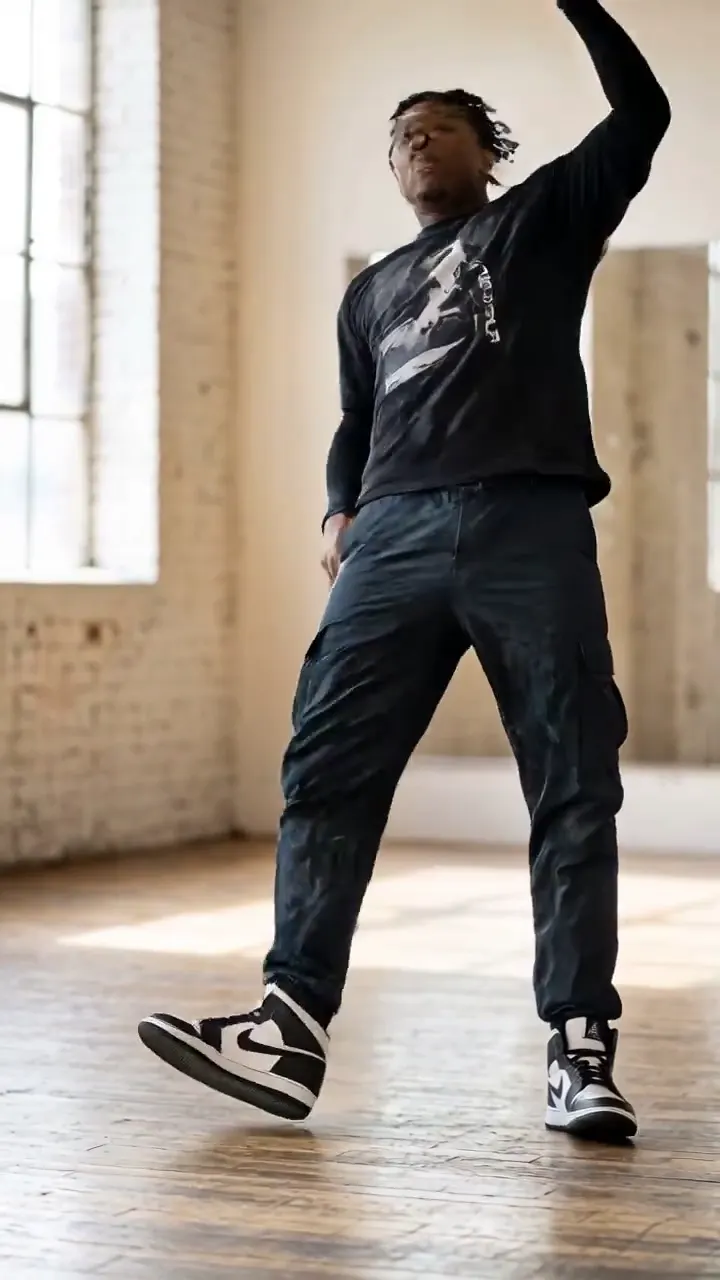 Trend Step AI dance example made from one photo