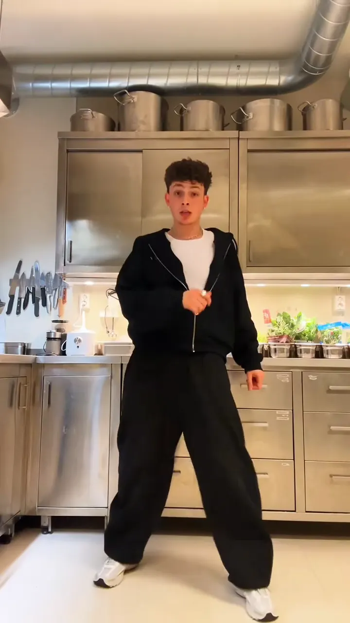 The original Just a Lil Bit dance by @danielowenoffisiell on TikTok