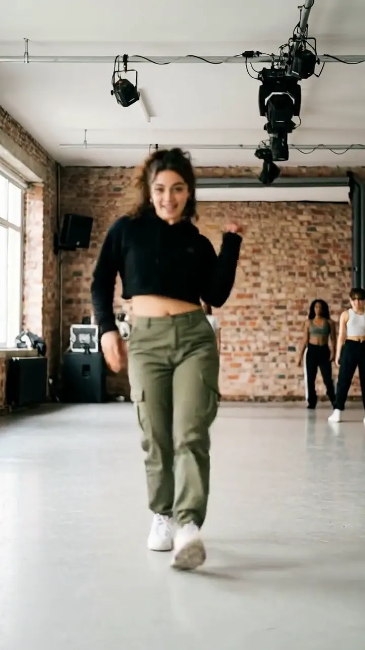 Copines AI dance example made from one photo