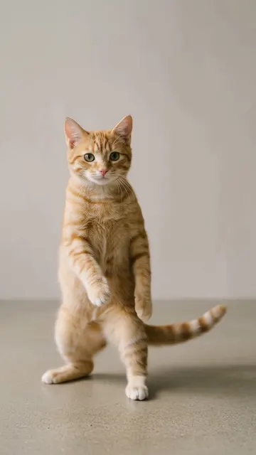 Music AI cat dance example