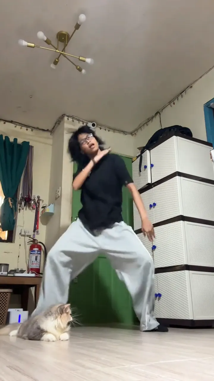 The original No Hands dance by @murpleturtle on TikTok