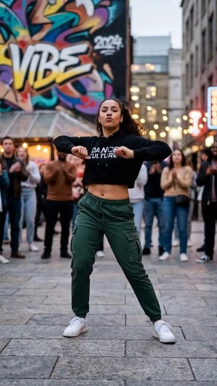 Calm Step AI dance example made from one photo